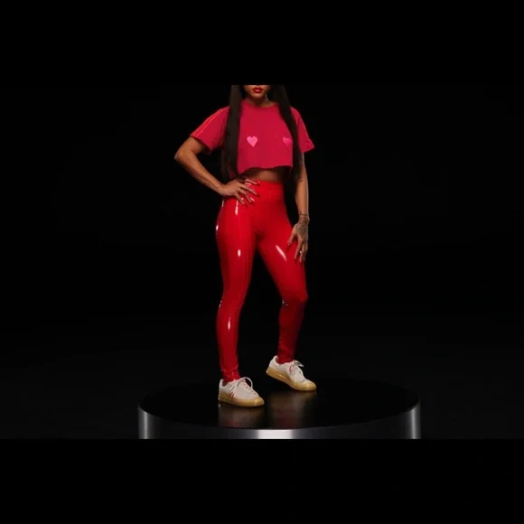 adidas IVY PARK Collection- GRAPHIC CROP TEE - Picture 4 of 10